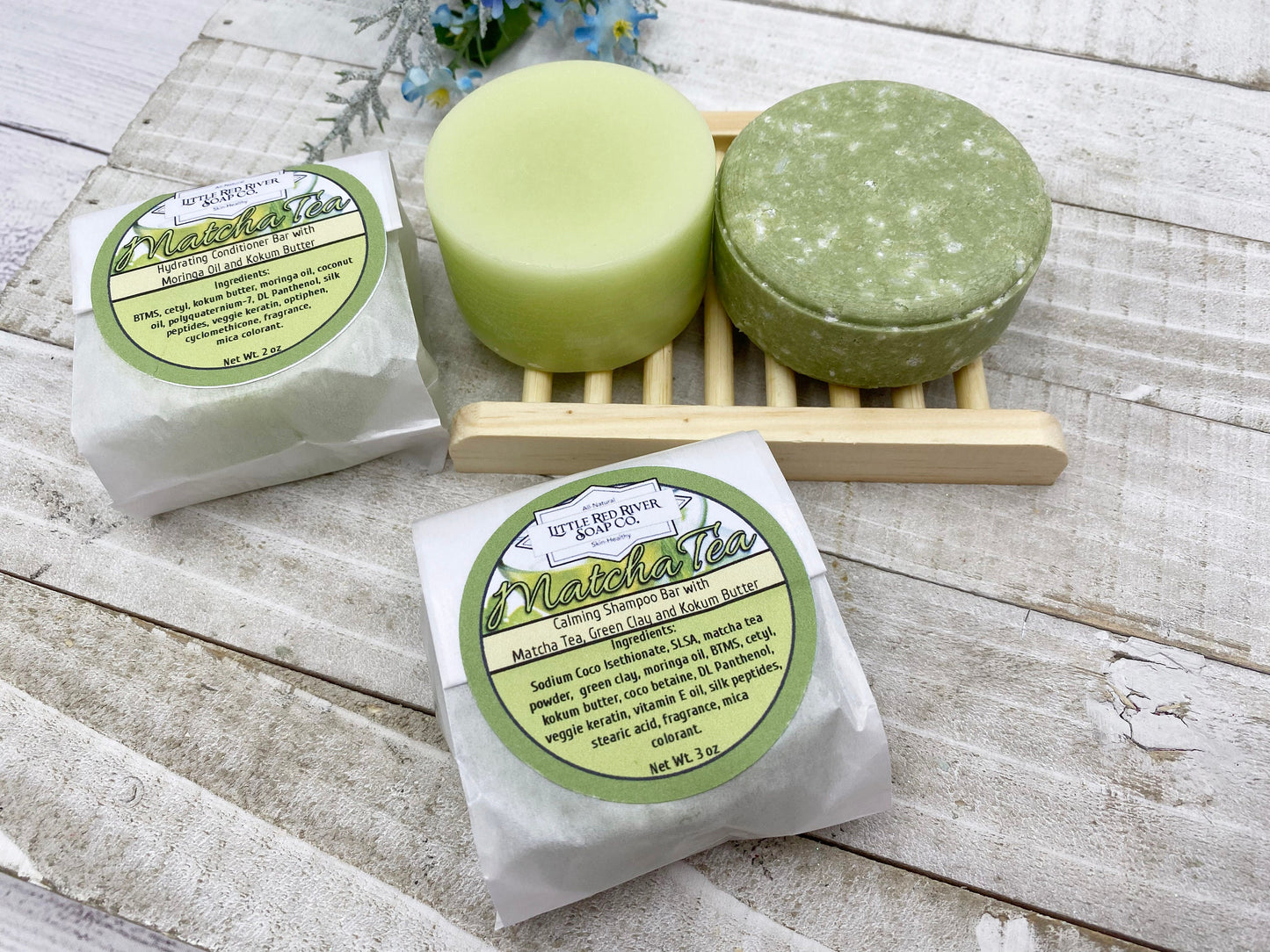 Matcha Tea Shampoo or Conditioner Bars