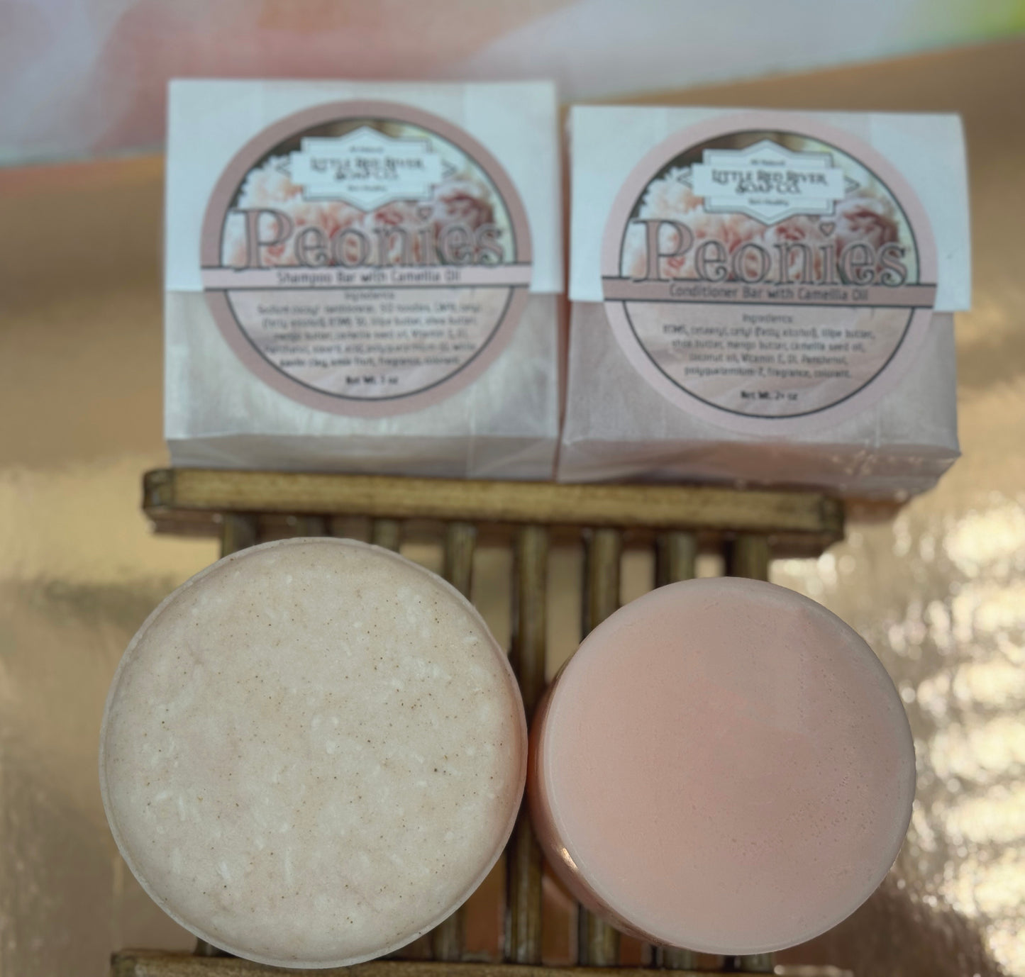 Peonies Shampoo or Conditioner Bars