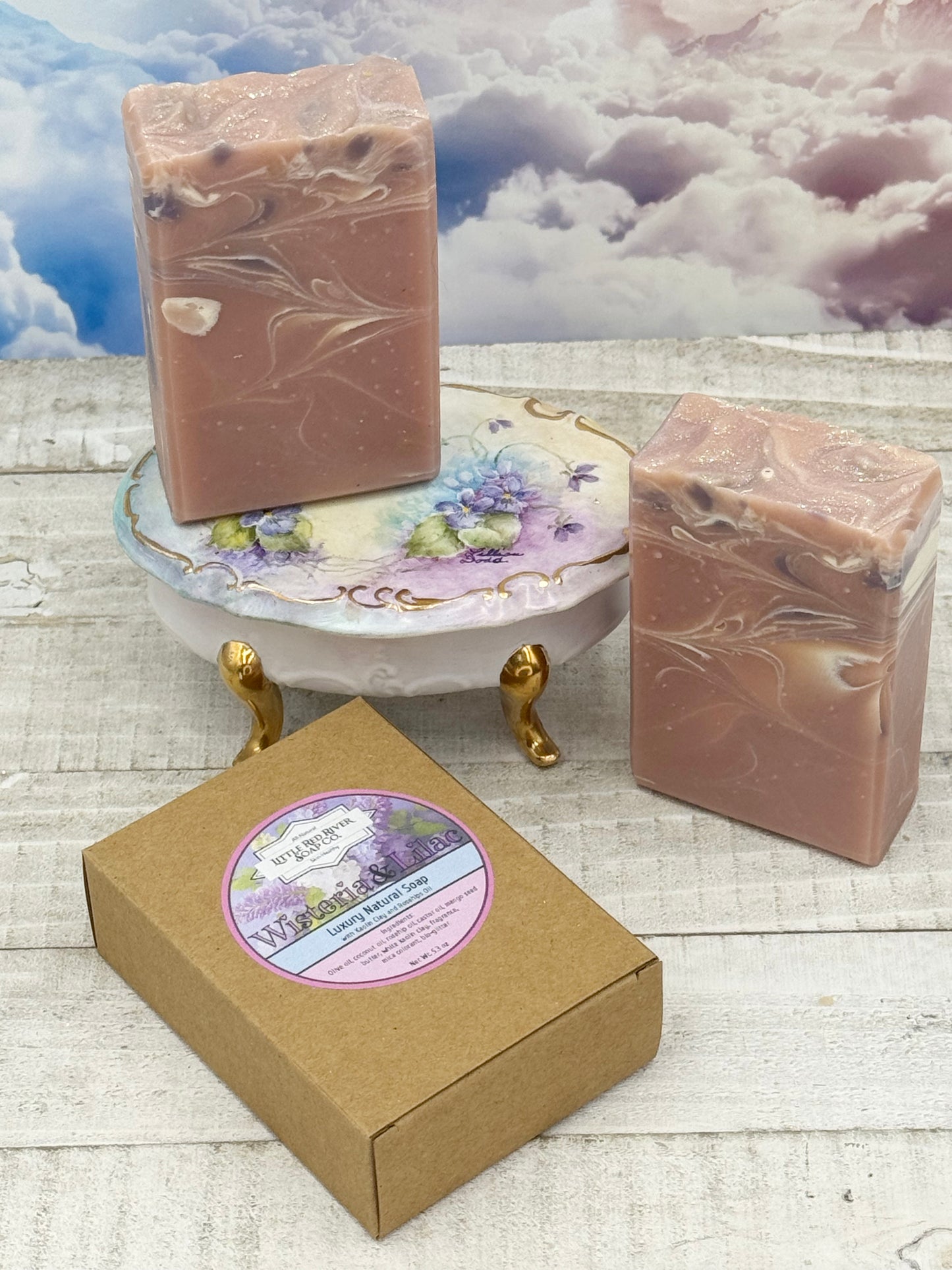 Wisteria & Lilac Luxury Natural Soap