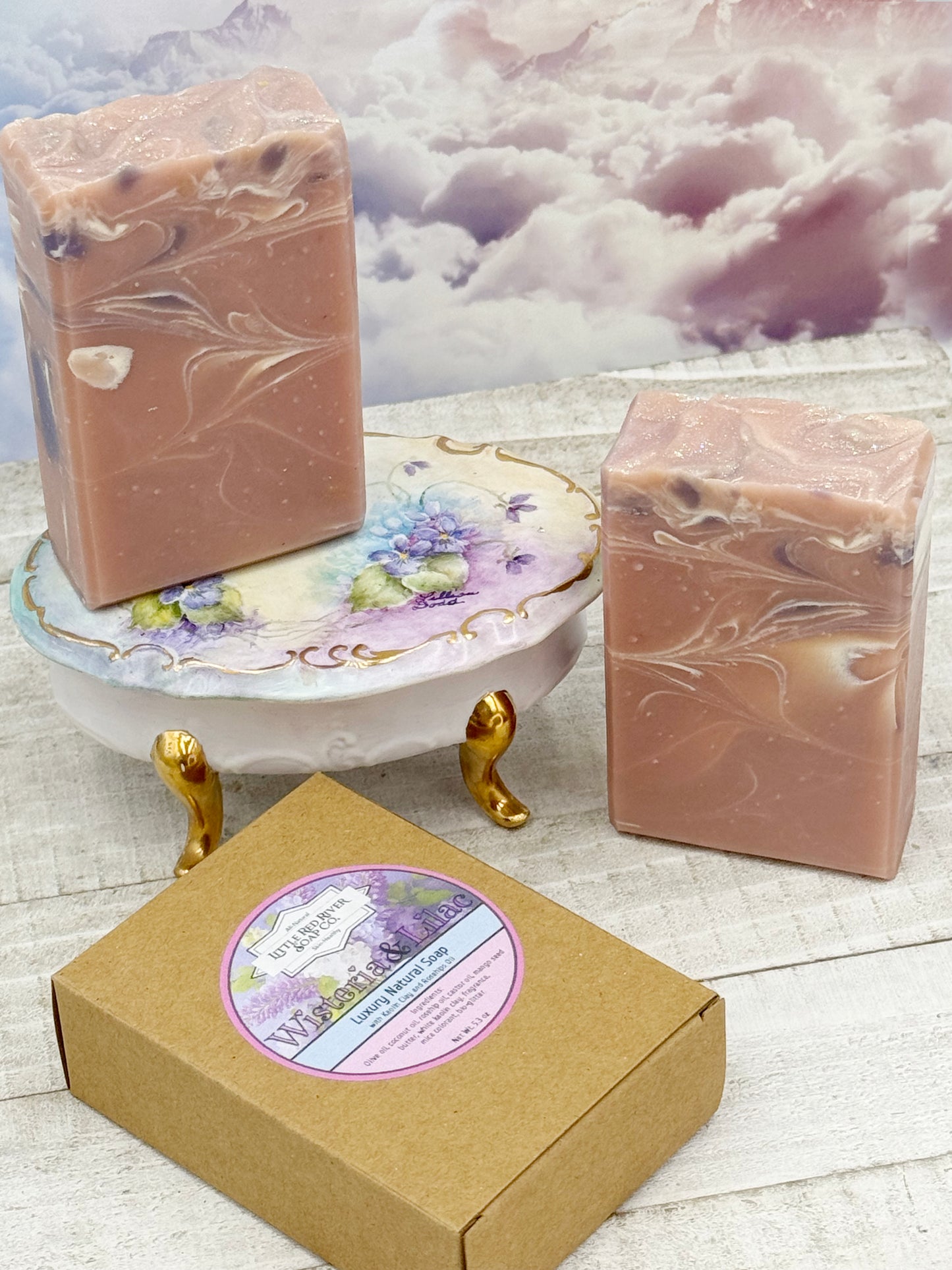 Wisteria & Lilac Luxury Natural Soap