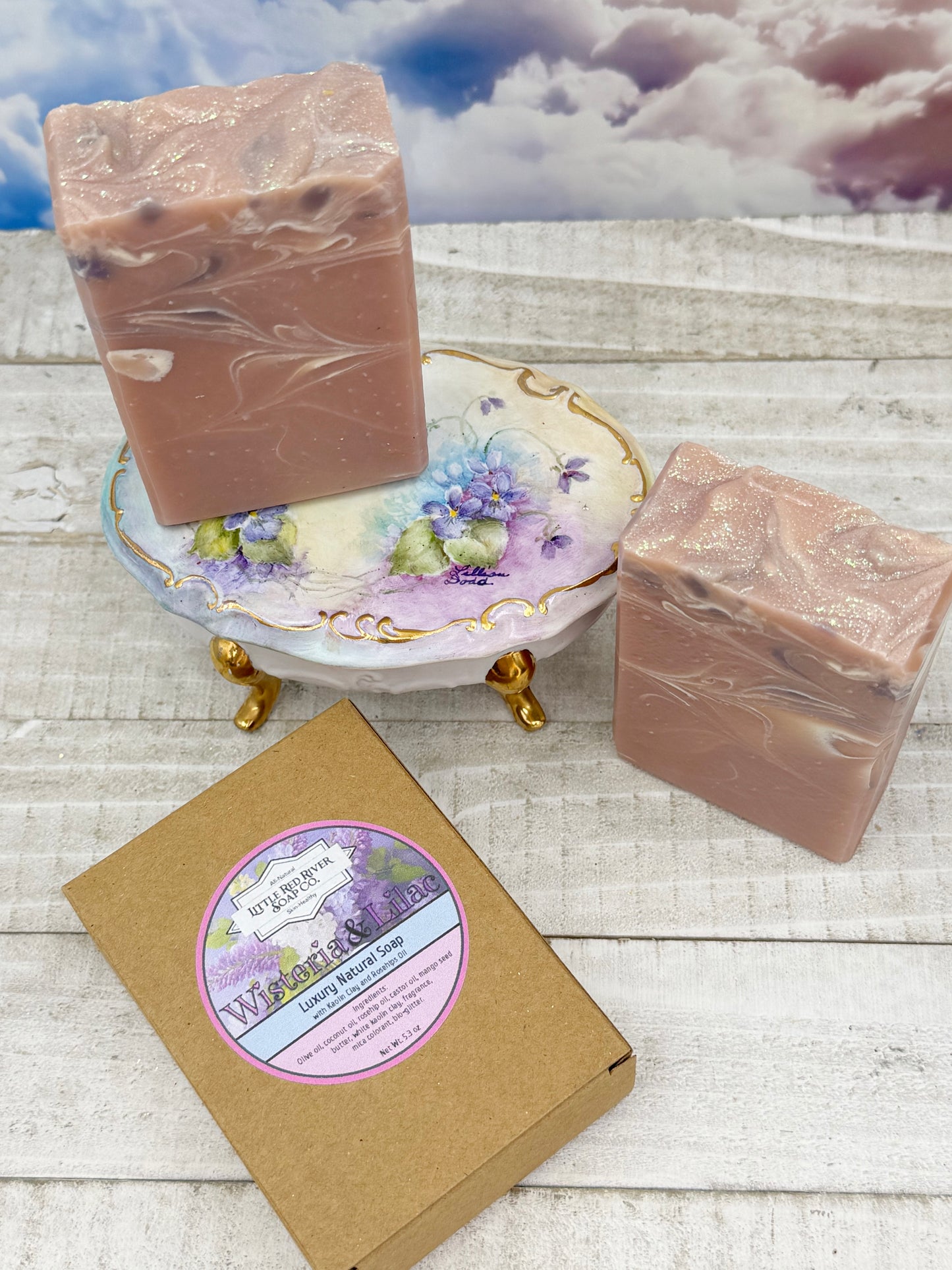 Wisteria & Lilac Luxury Natural Soap