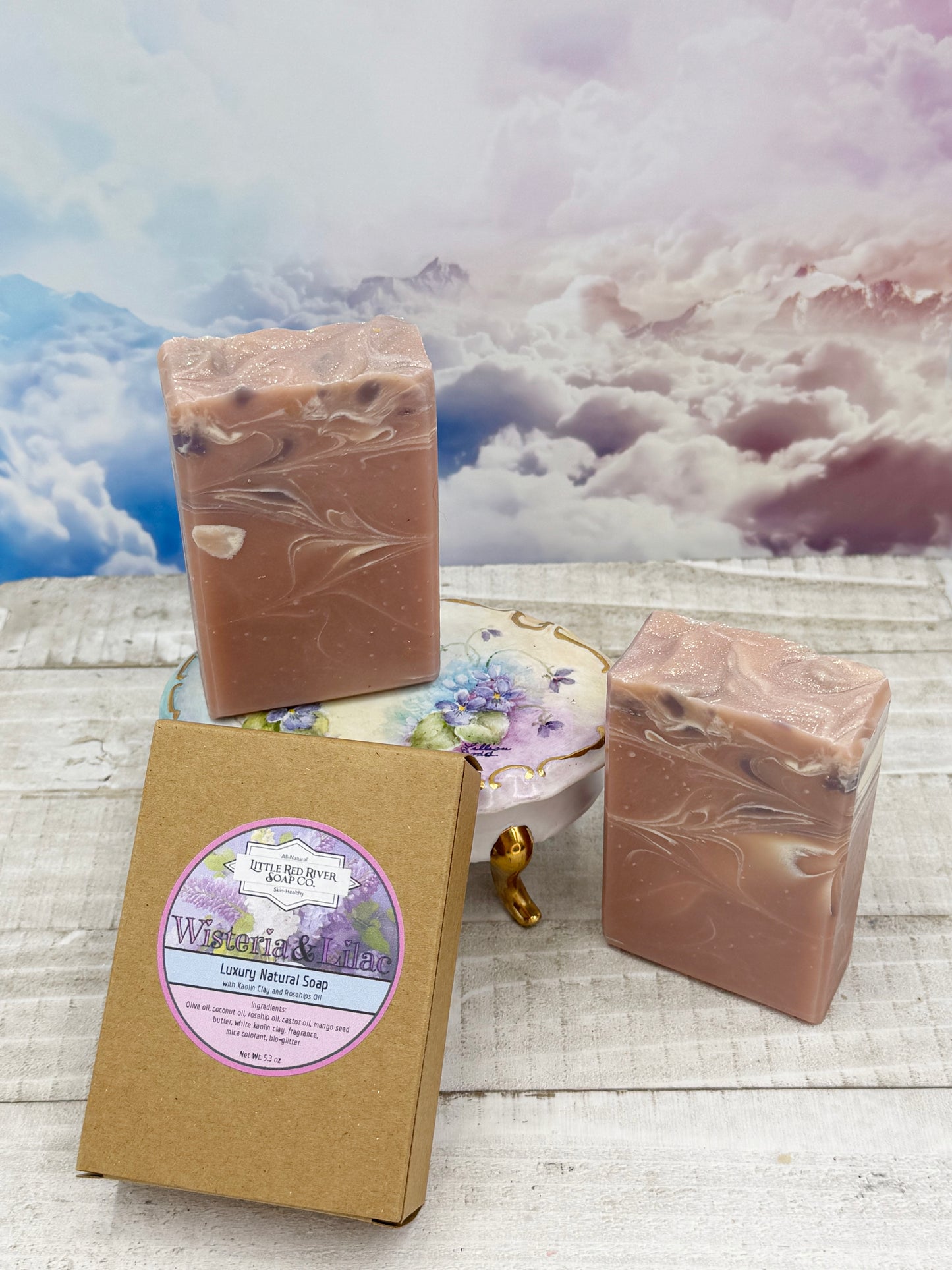 Wisteria & Lilac Luxury Natural Soap