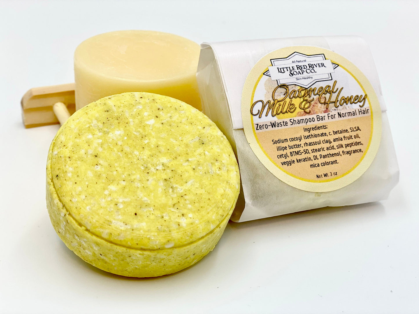 Oatmeal, Milk & Honey Solid Shampoo or Conditioner Bars