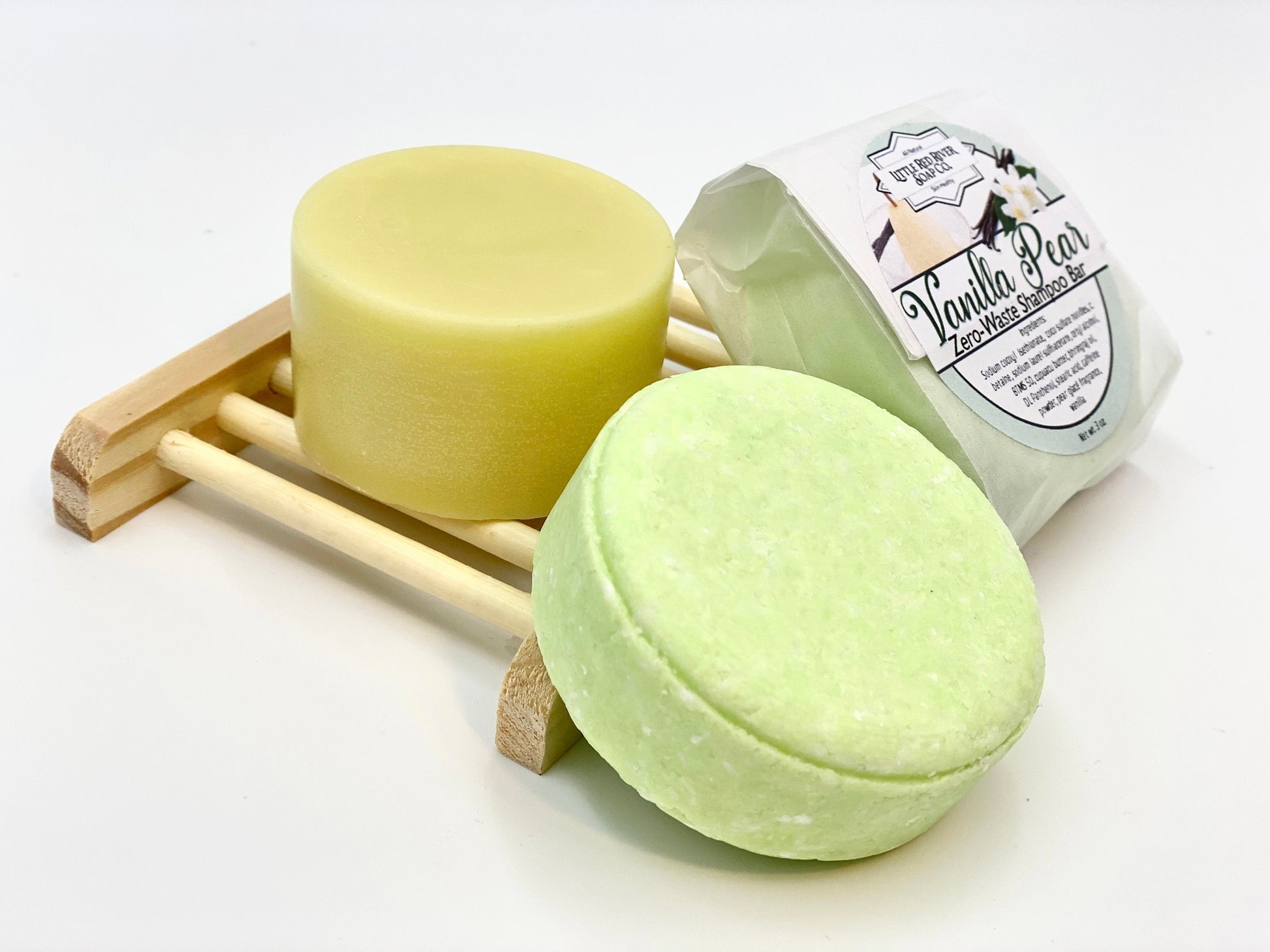 Vanilla Pear Solid Shampoo or Conditioner Bars
