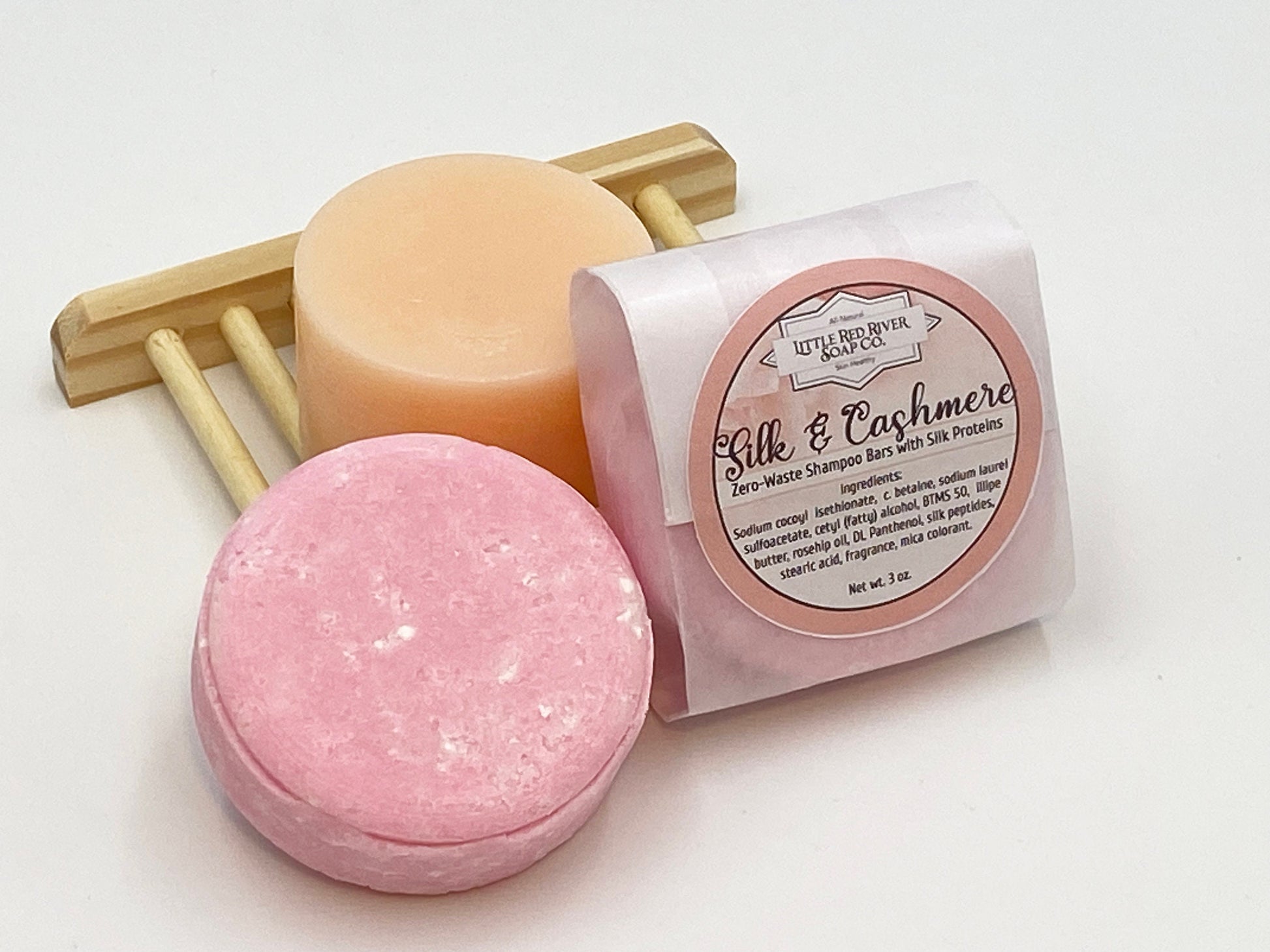 Silk & Cashmere Solid Shampoo or Conditioner Bars