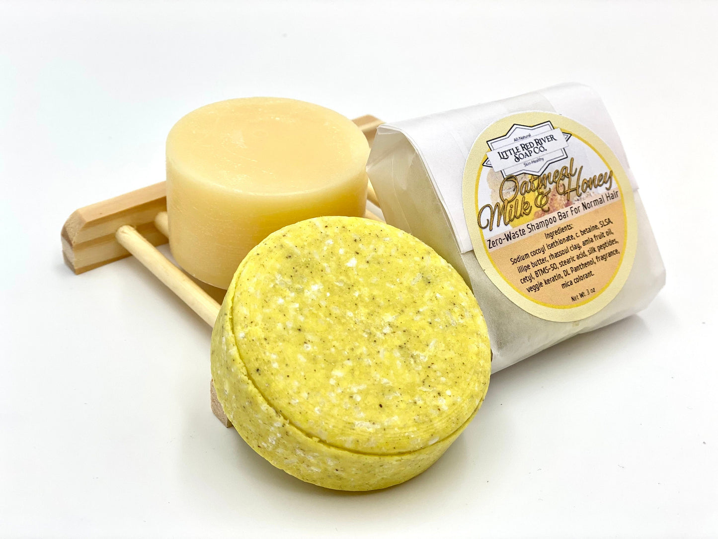 Oatmeal, Milk & Honey Solid Shampoo or Conditioner Bars