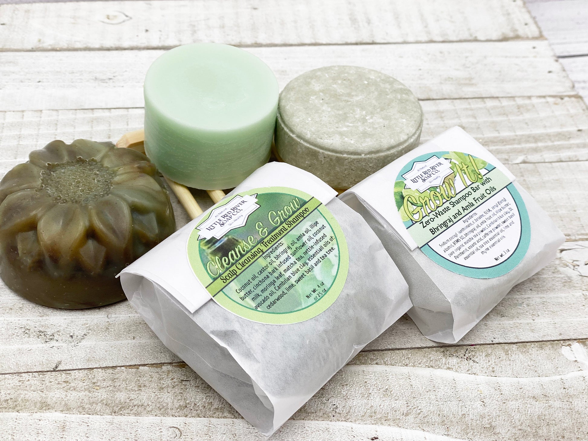 Cleanse & Grow or Grow It! Shampoo or Conditioner Bars