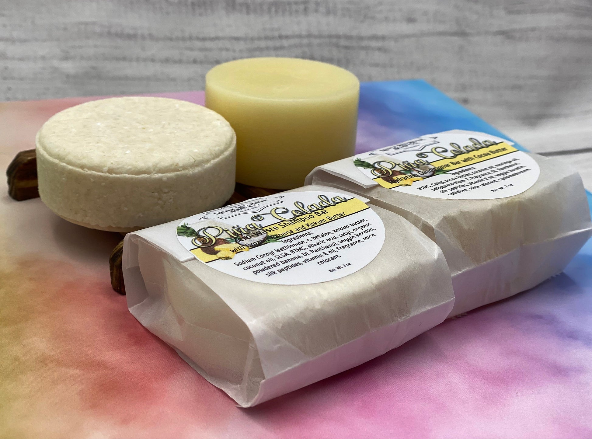 Piña Colada Solid Shampoo or Conditioner Bars