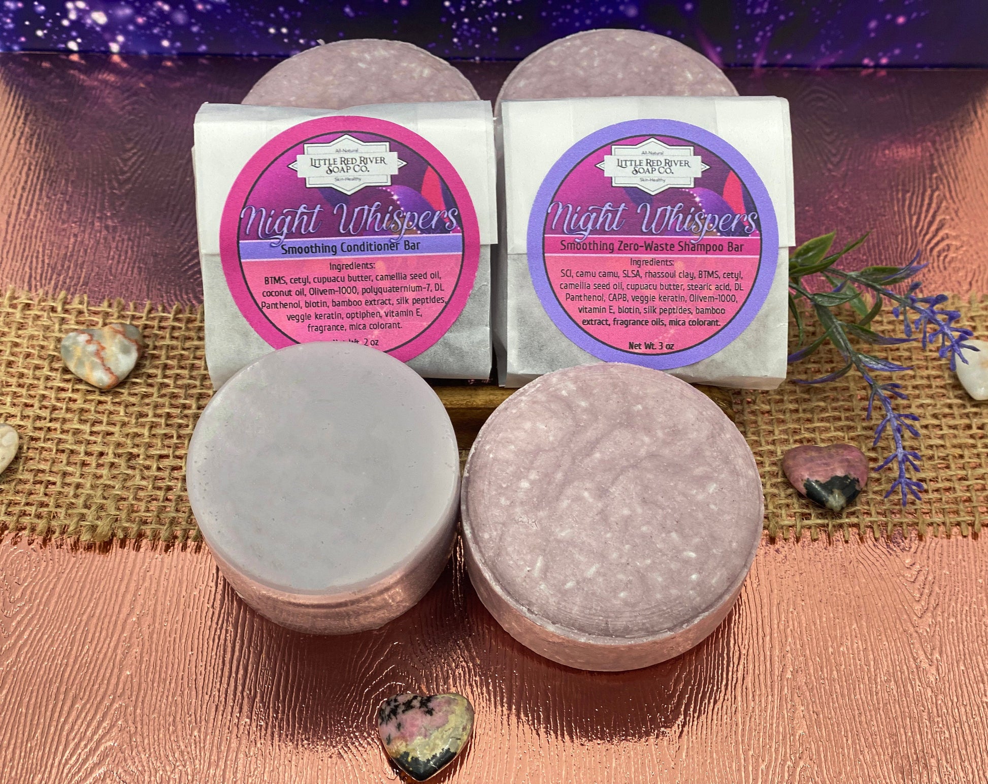 Night Whispers Solid Shampoo or Conditioner Bars