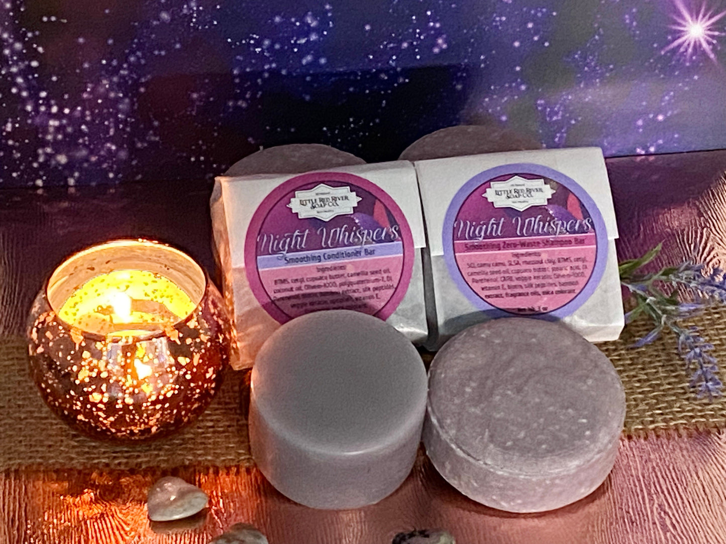 Night Whispers Solid Shampoo or Conditioner Bars