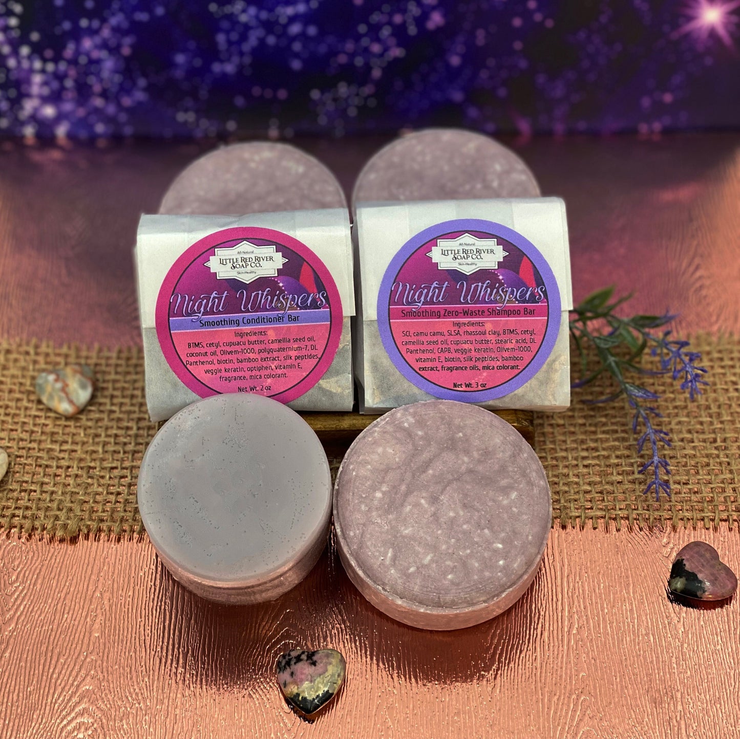 Night Whispers Solid Shampoo or Conditioner Bars