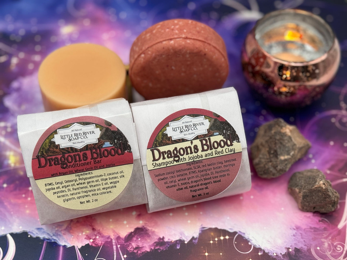 Natural Dragon's Blood Shampoo or Conditioner Bars