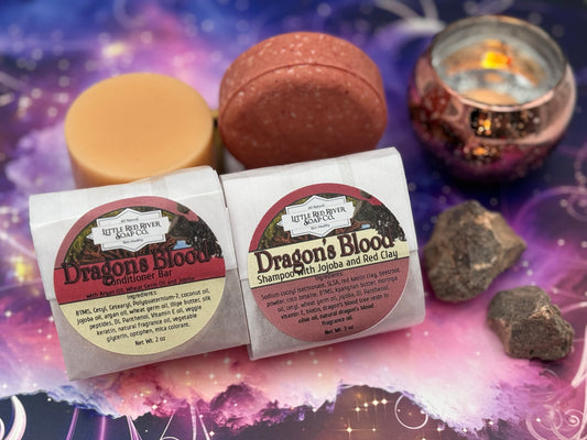 Natural Dragon's Blood Shampoo or Conditioner Bars