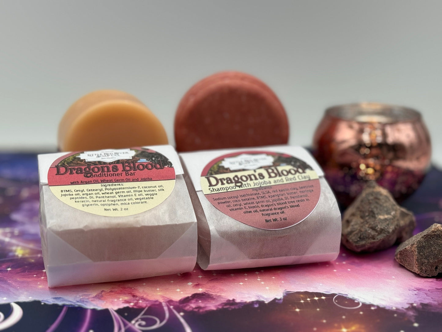 Natural Dragon's Blood Shampoo or Conditioner Bars