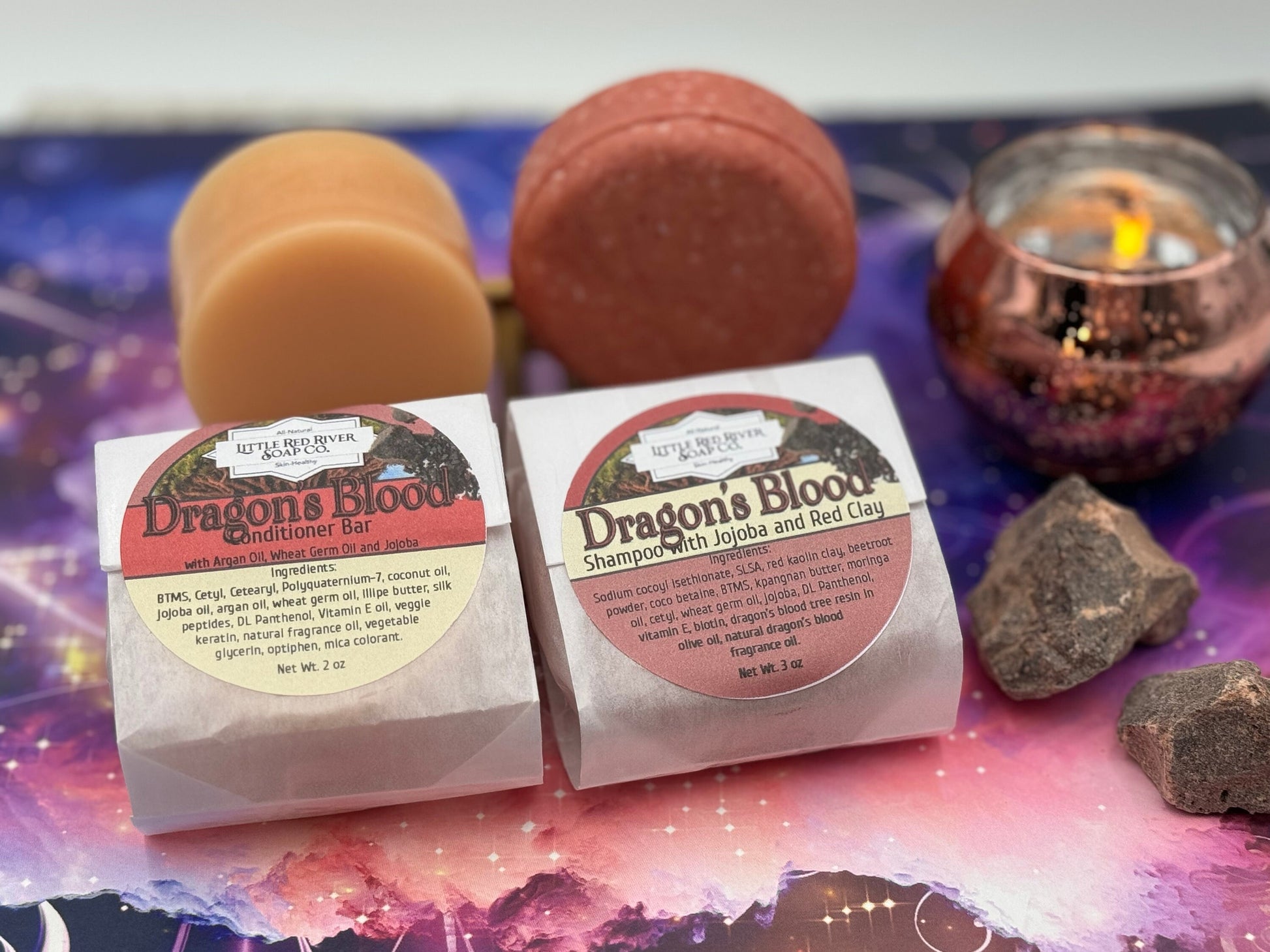 Natural Dragon's Blood Shampoo or Conditioner Bars