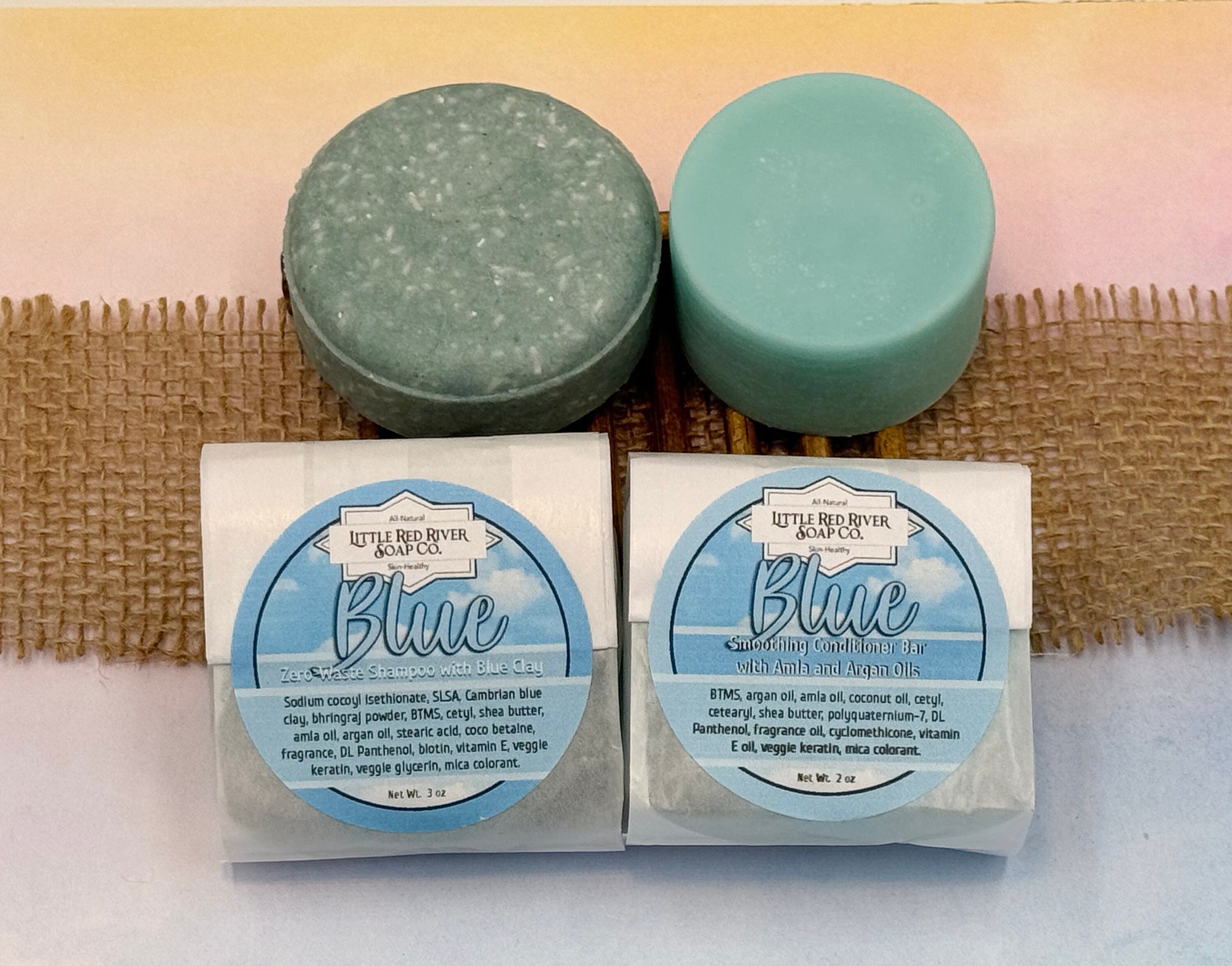 Blue Zero Waste Shampoo or Conditioner Bars