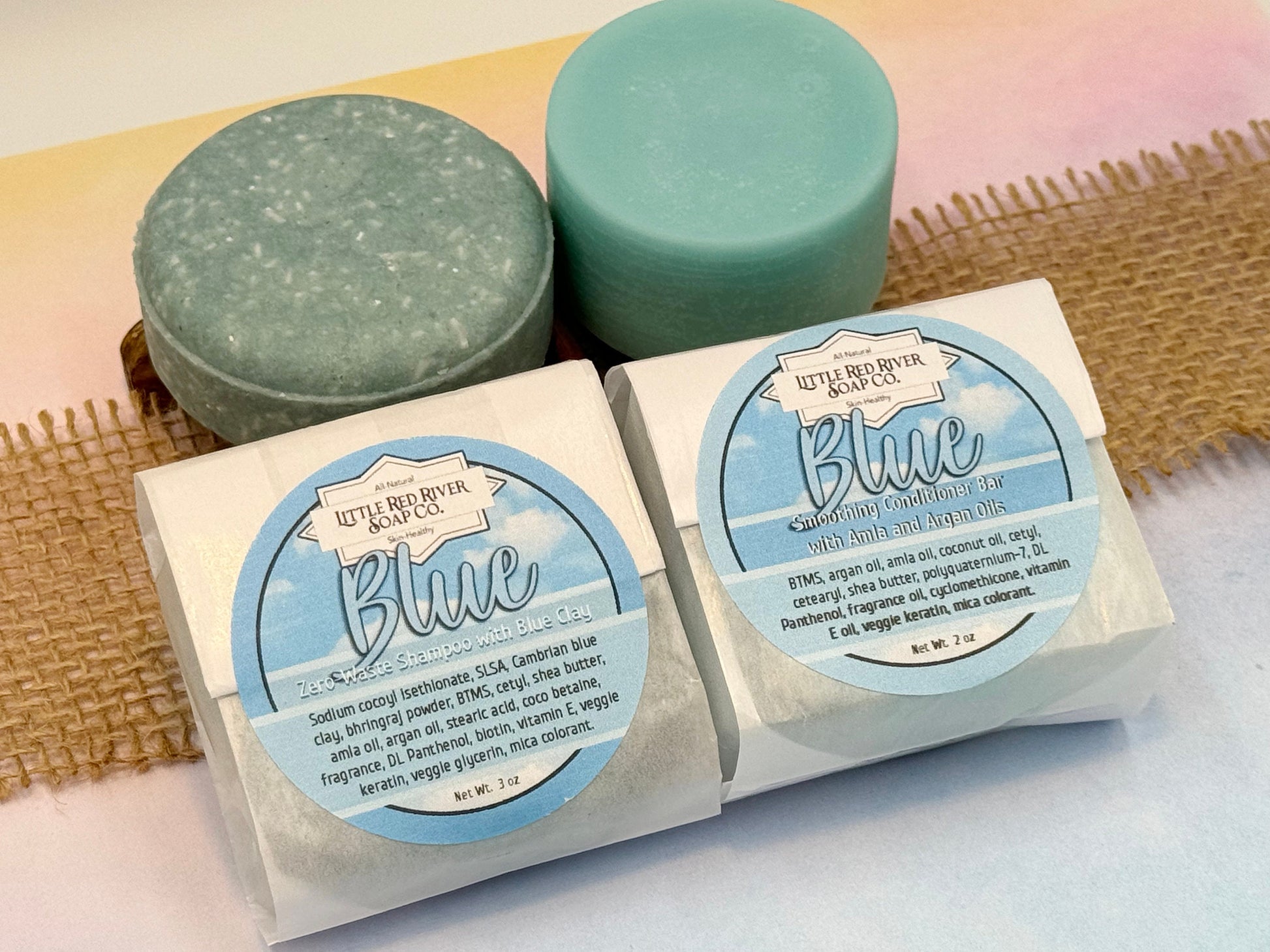 Blue Zero Waste Shampoo or Conditioner Bars