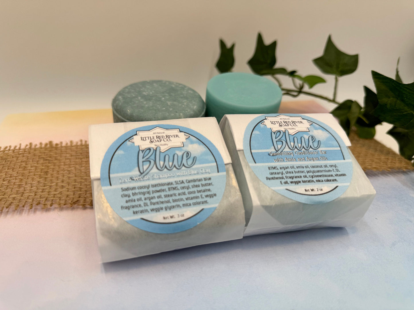 Blue Zero Waste Shampoo or Conditioner Bars