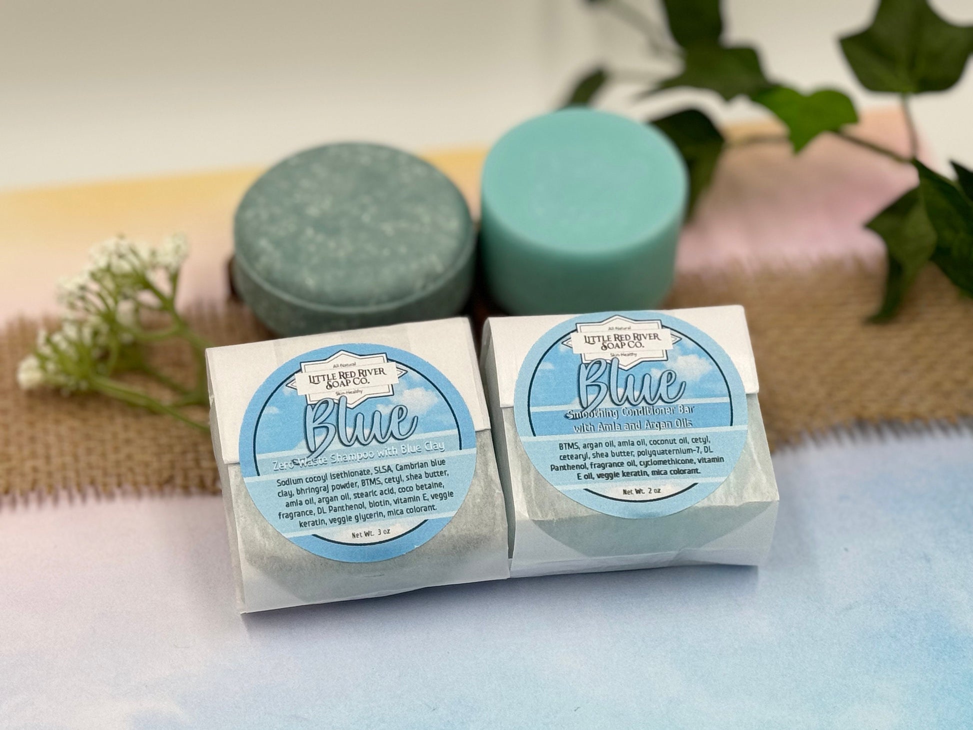 Blue Zero Waste Shampoo or Conditioner Bars