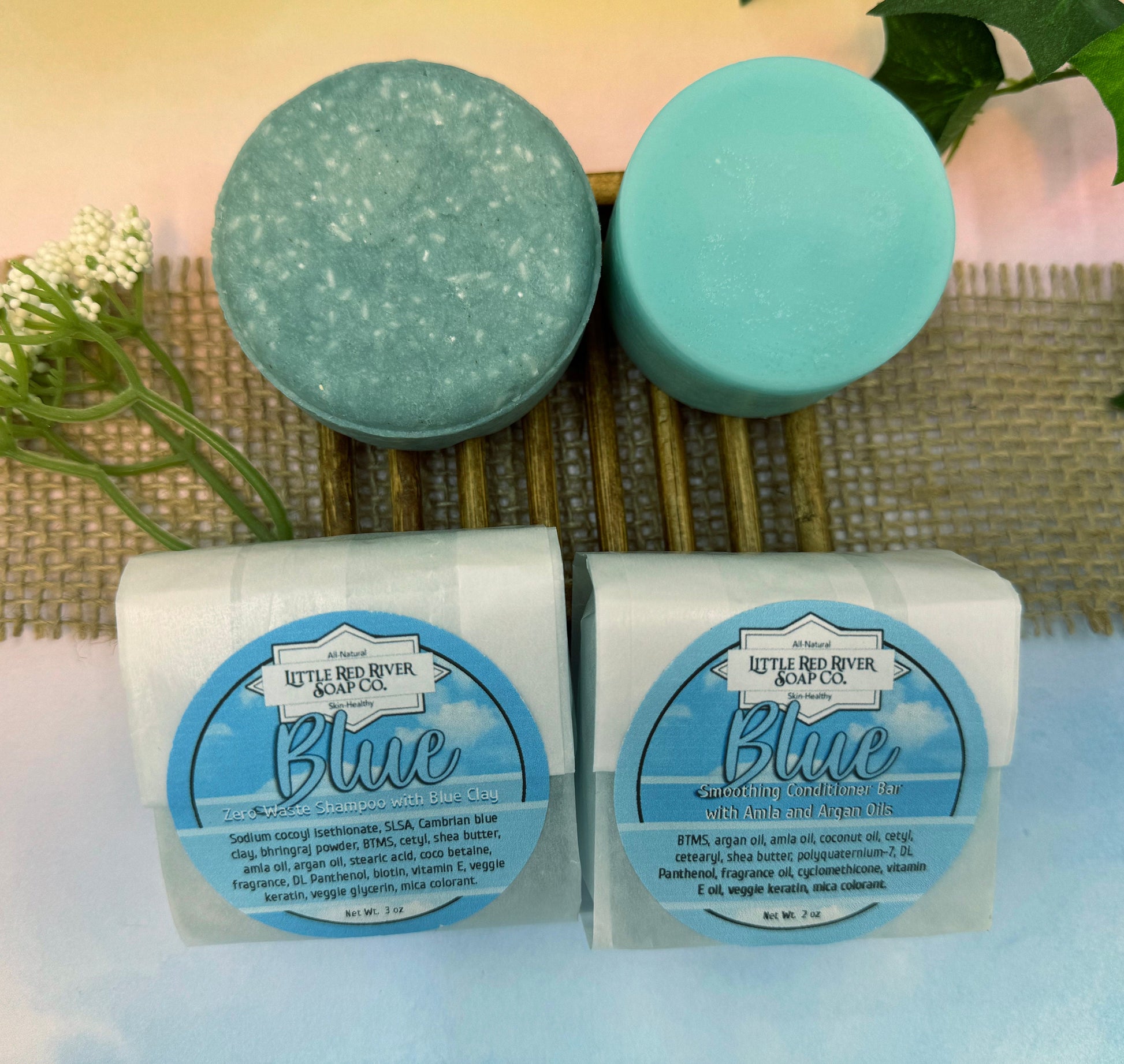 Blue Zero Waste Shampoo or Conditioner Bars