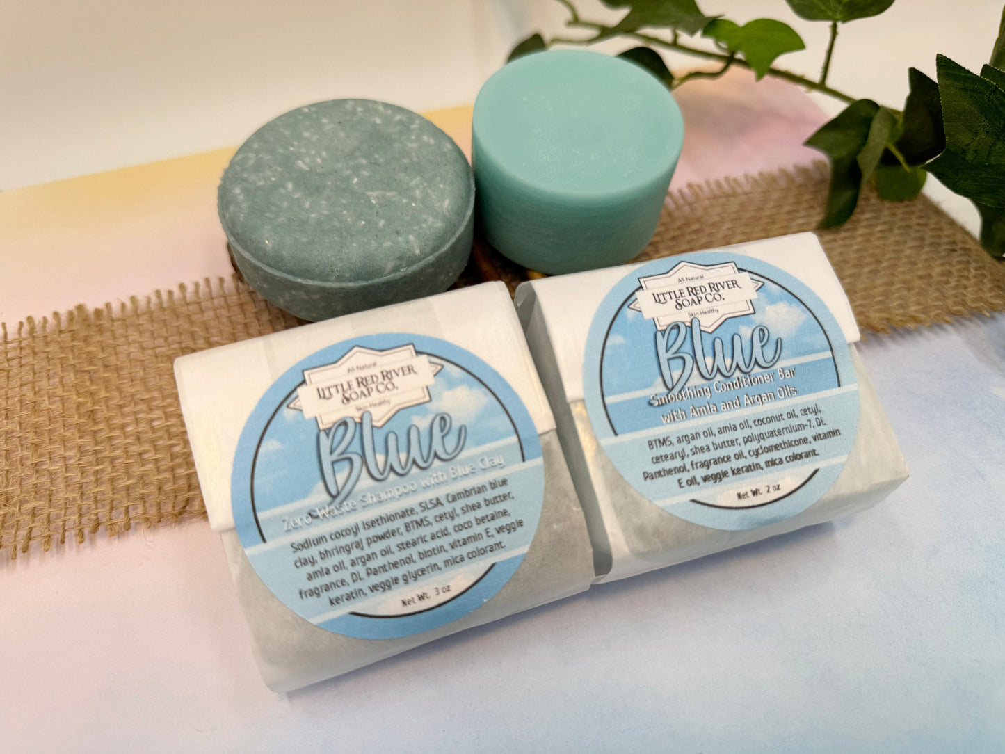 Blue Zero Waste Shampoo or Conditioner Bars