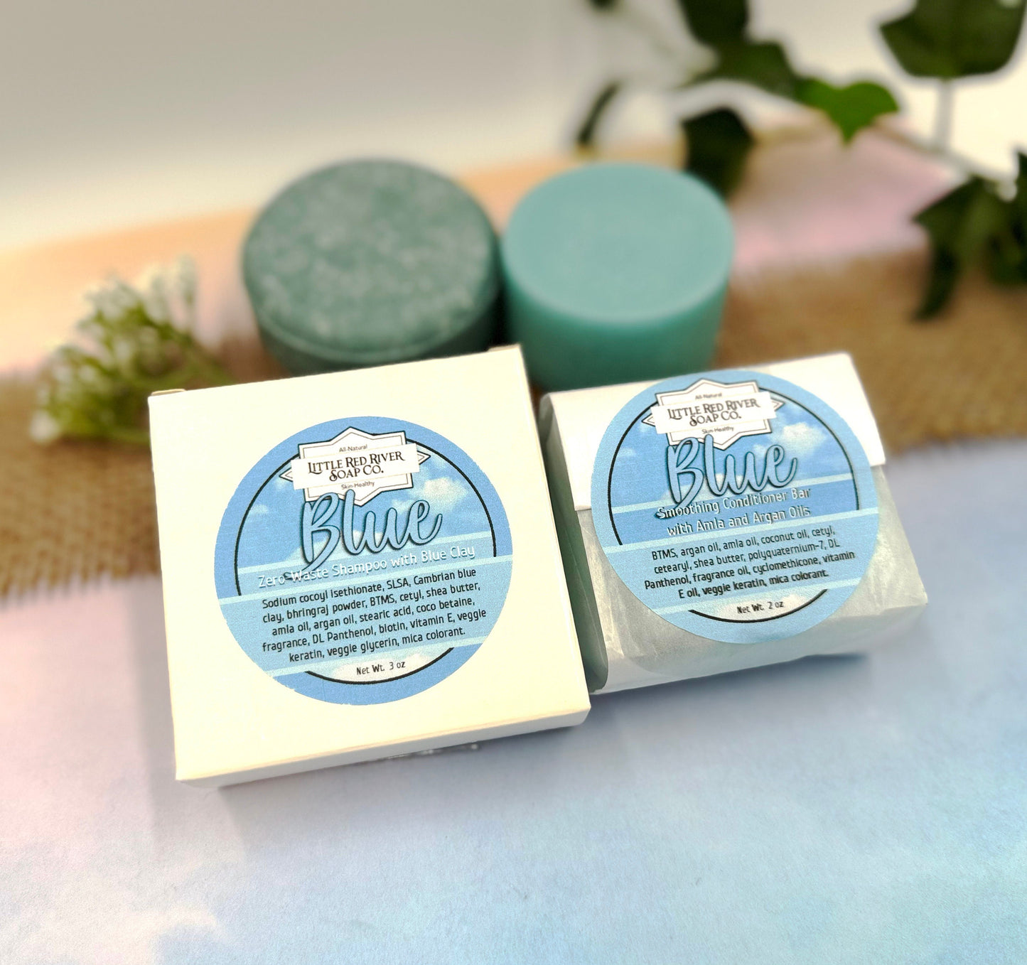 Blue Zero Waste Shampoo or Conditioner Bars