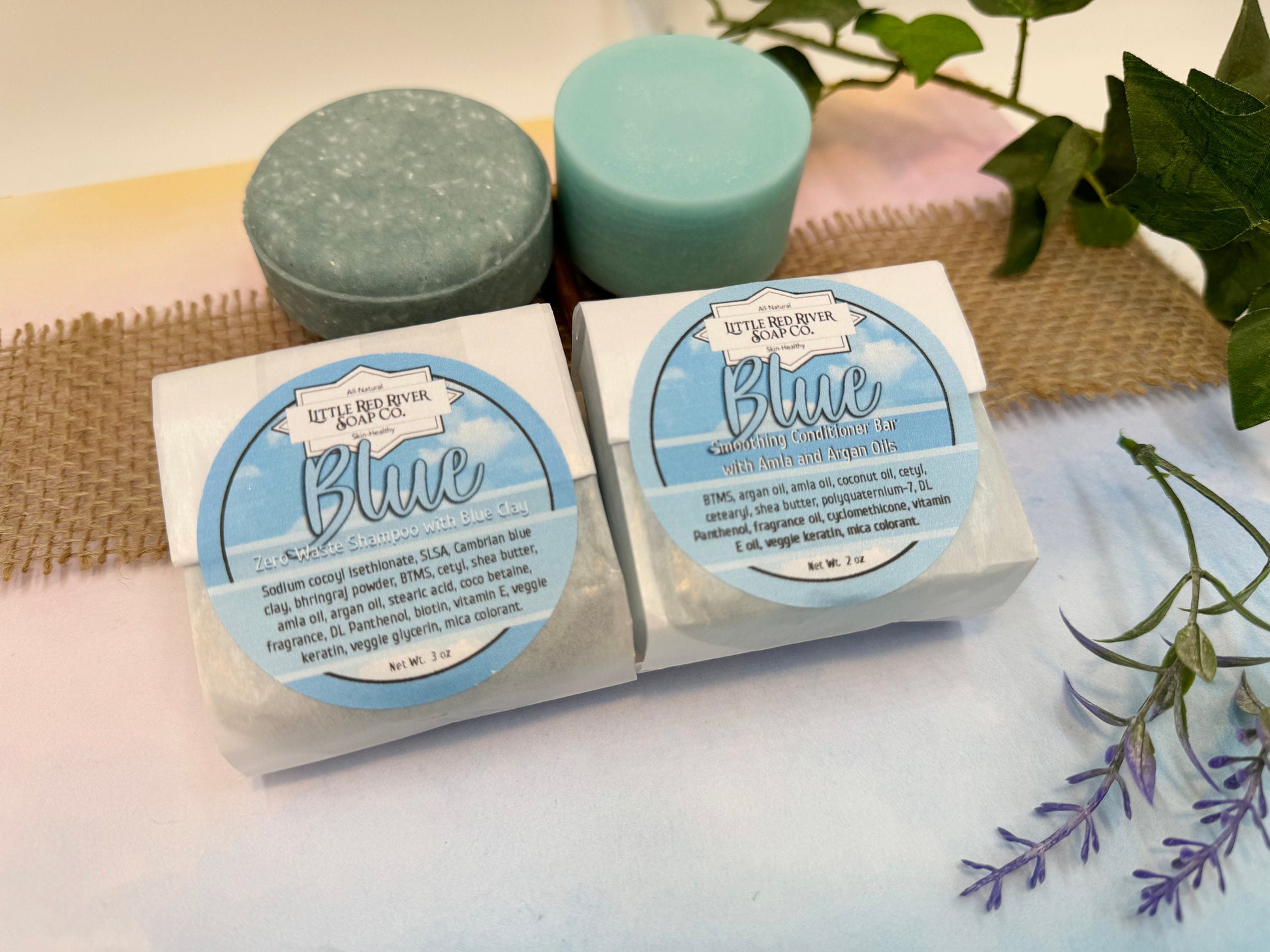 Blue Zero Waste Shampoo or Conditioner Bars