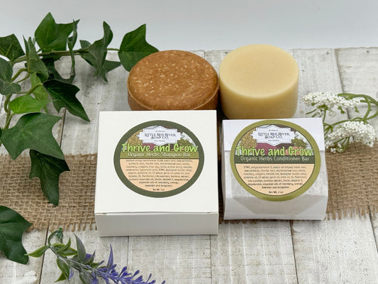 Thrive & Grow Zero Waste Shampoo or Conditioner Bars