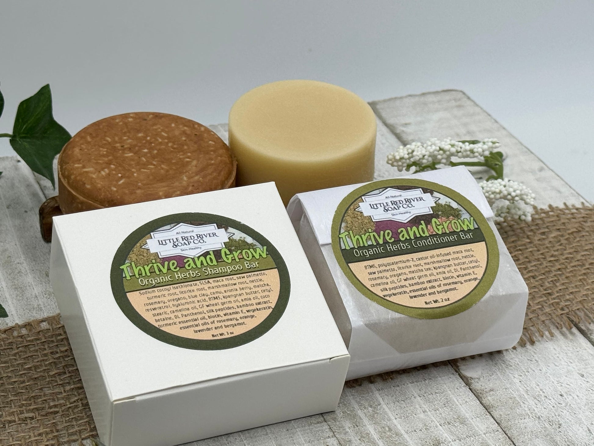 Thrive & Grow Zero Waste Shampoo or Conditioner Bars