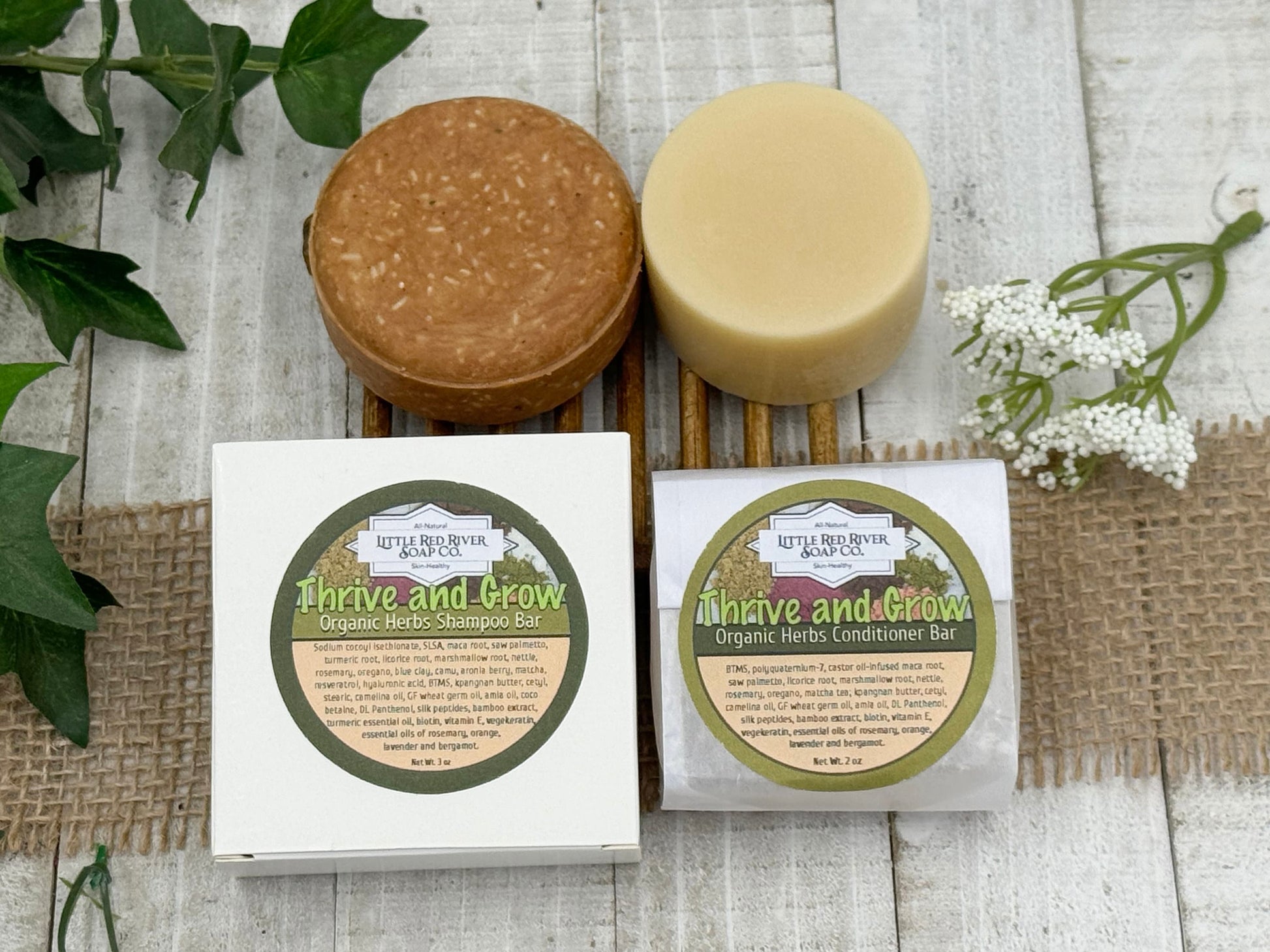 Thrive & Grow Zero Waste Shampoo or Conditioner Bars