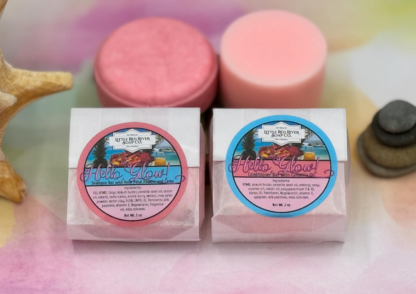 Hello, Glow! - Shampoo and Conditioner