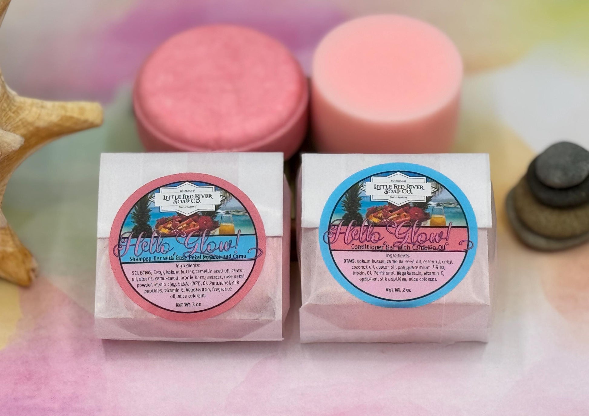 Hello, Glow! - Shampoo and Conditioner