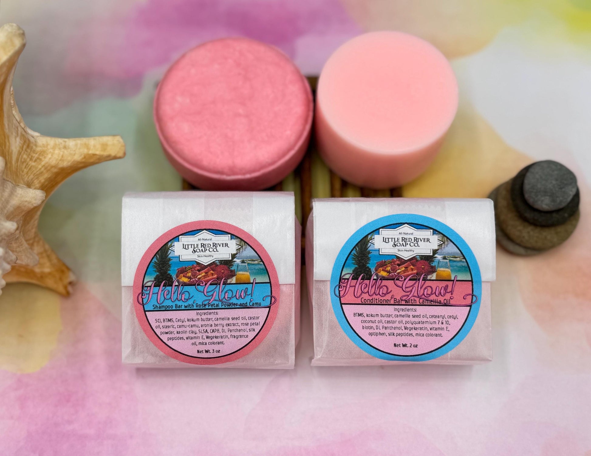 Hello, Glow! - Shampoo and Conditioner