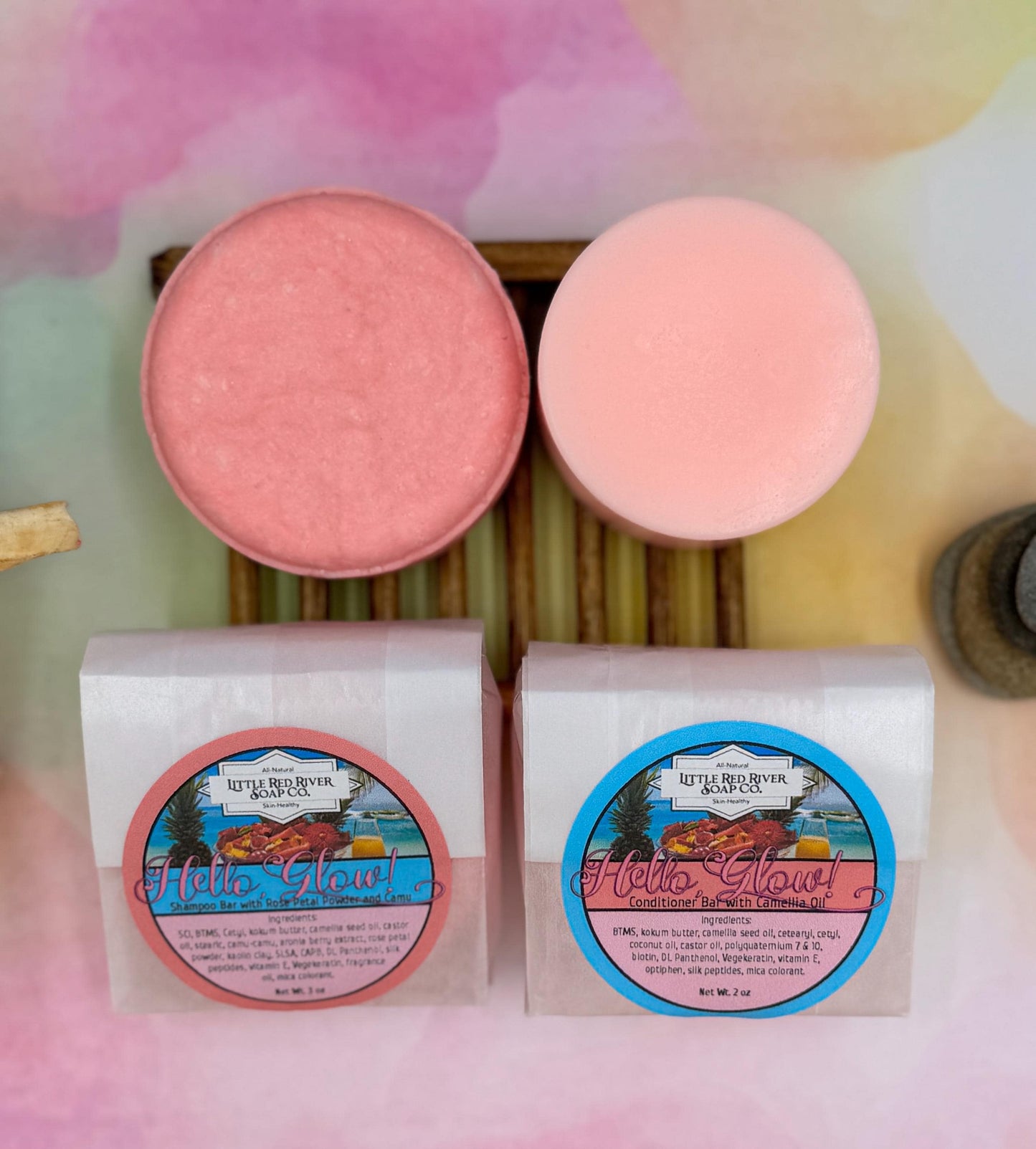 Hello, Glow! - Shampoo and Conditioner