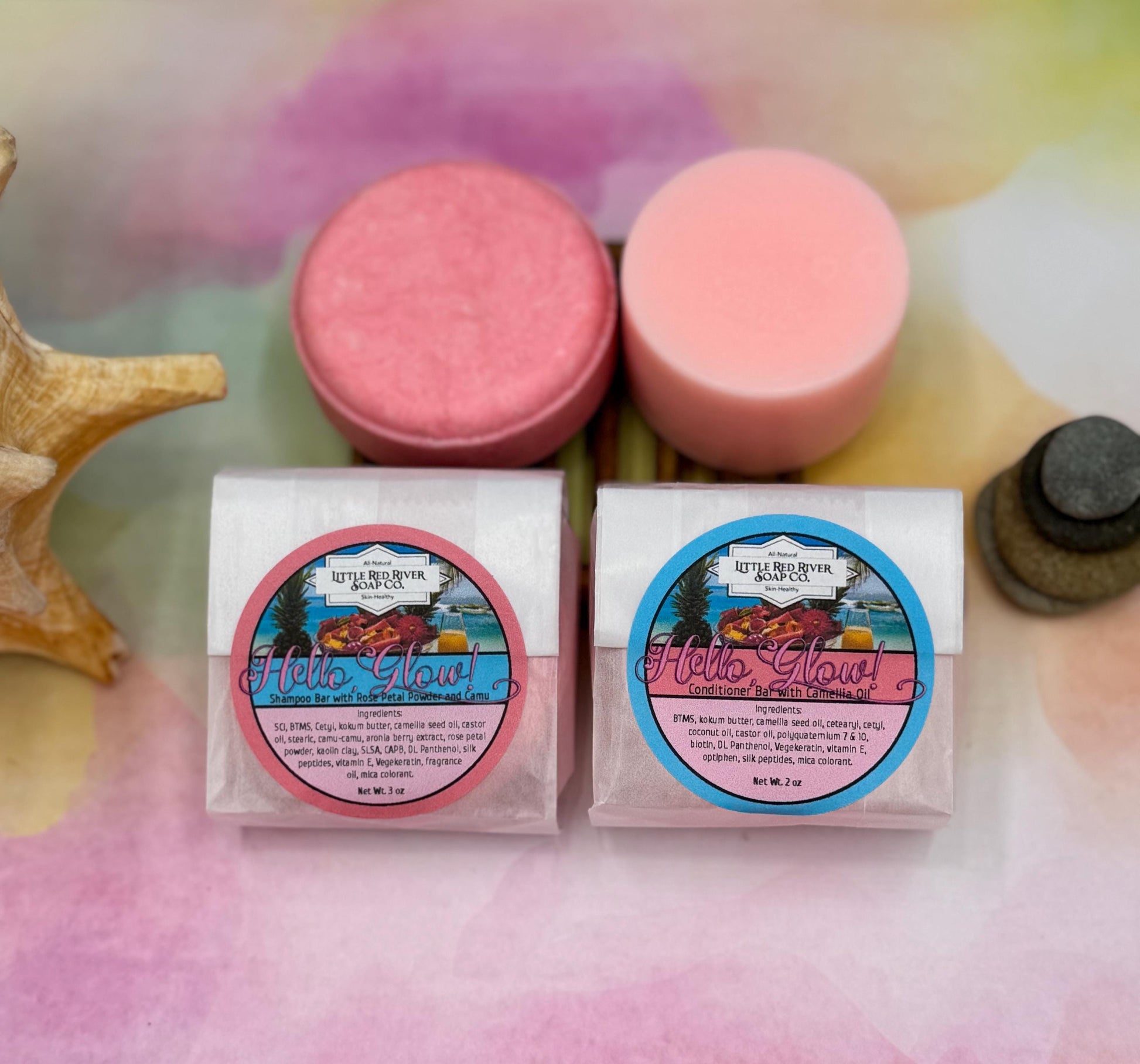 Hello, Glow! - Shampoo and Conditioner