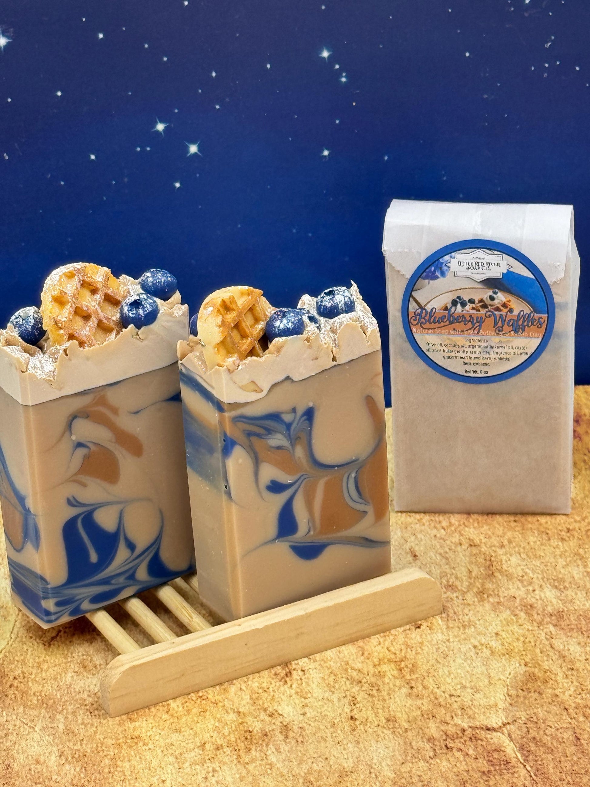 Blueberry Waffles Natural Soap